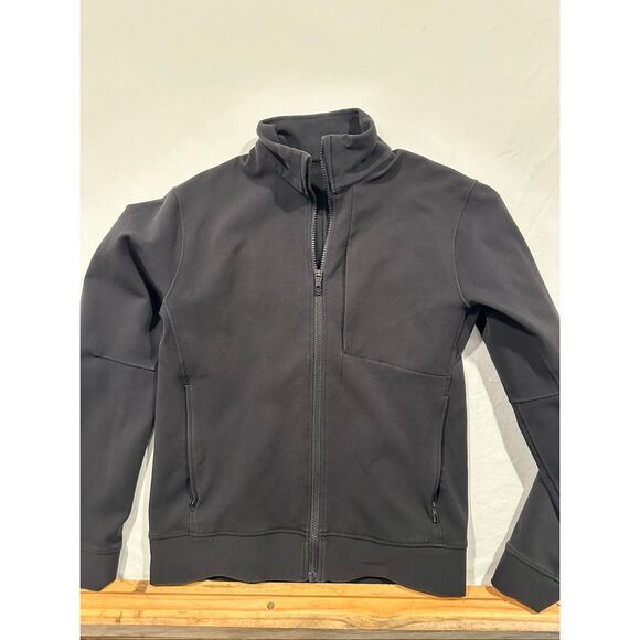 Lululemon full zipper Sojourn black jacket, size small - Picture 2 of 8